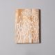 Natural Notebook Wall Plate Set of 4